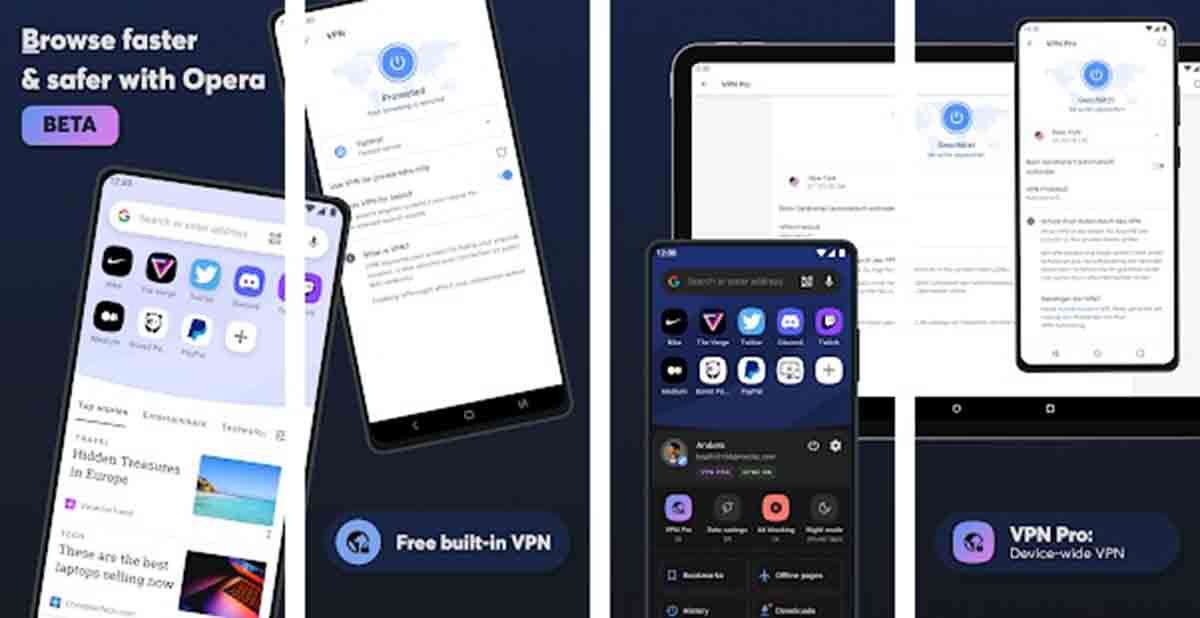 VPN Pro Opera Android