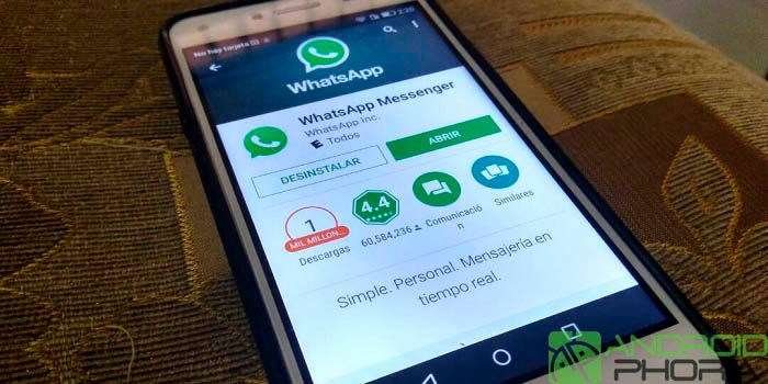 Ver mensajes borrados en WhatsApp
