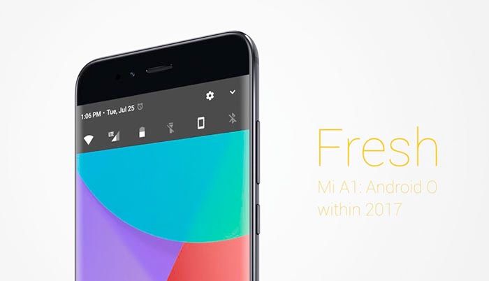 Version Android Xiaomi Mi A1