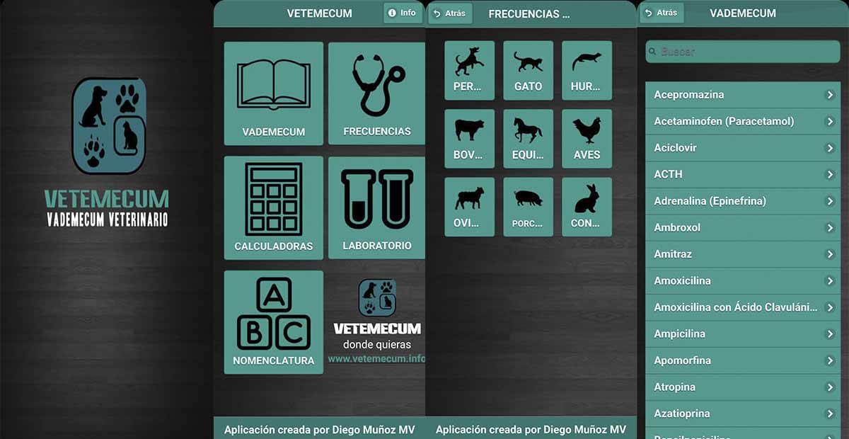 Vetemecum una app útil para hacer recetas veterinarias