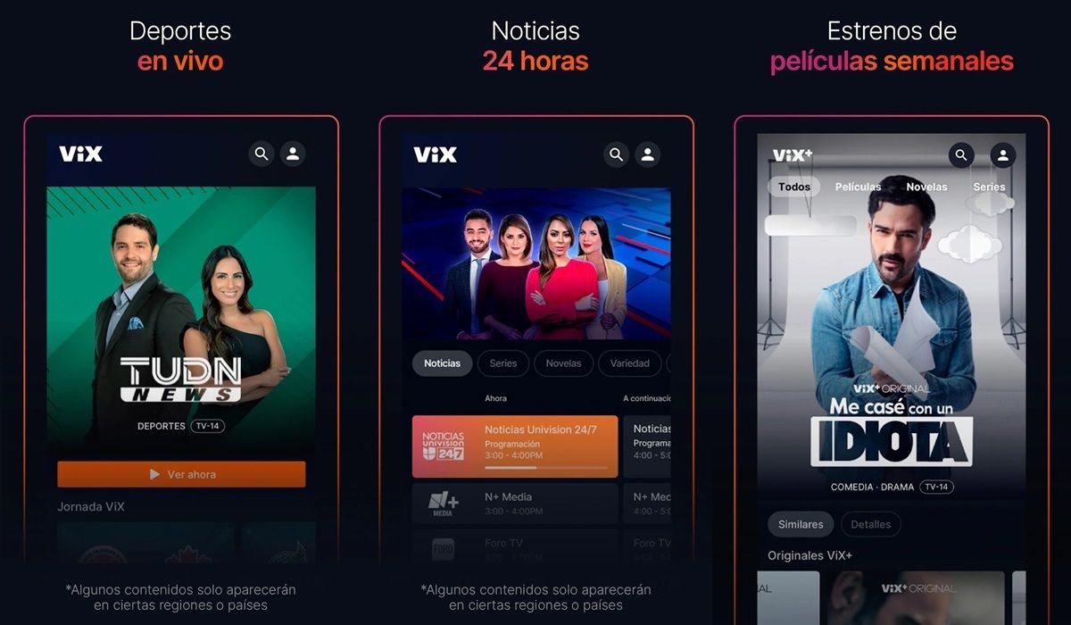 ViX una app de pago para ver el Mundial en Mexico