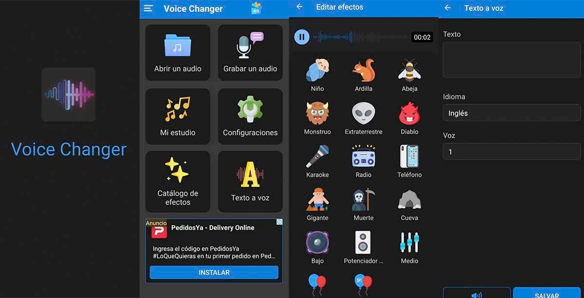 Voice Changer la app para modificar tu voz que no puede faltar en tu móvil