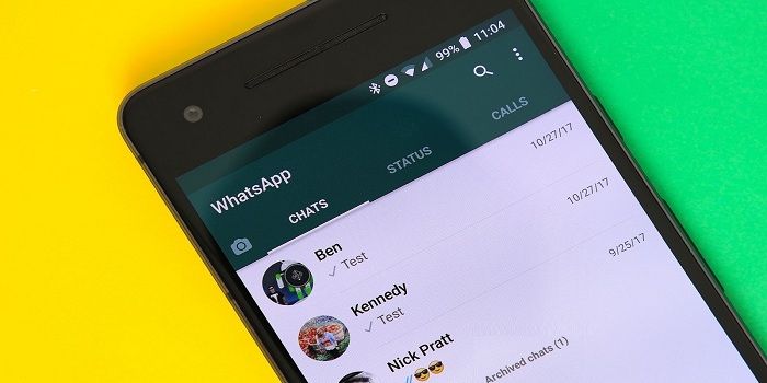 WhatsApp eliminando chats antiguos