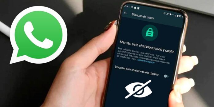 WhatsApp permitira ocultar los chats solo tu sabras con quien hablas