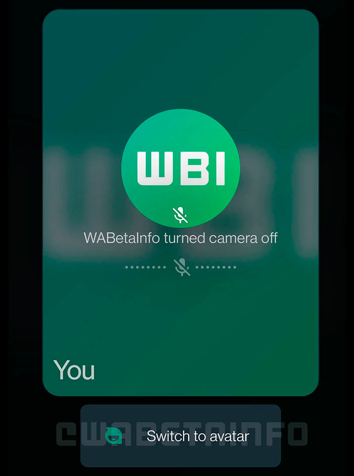WhatsApp permitira usar un avatar en videollamadas