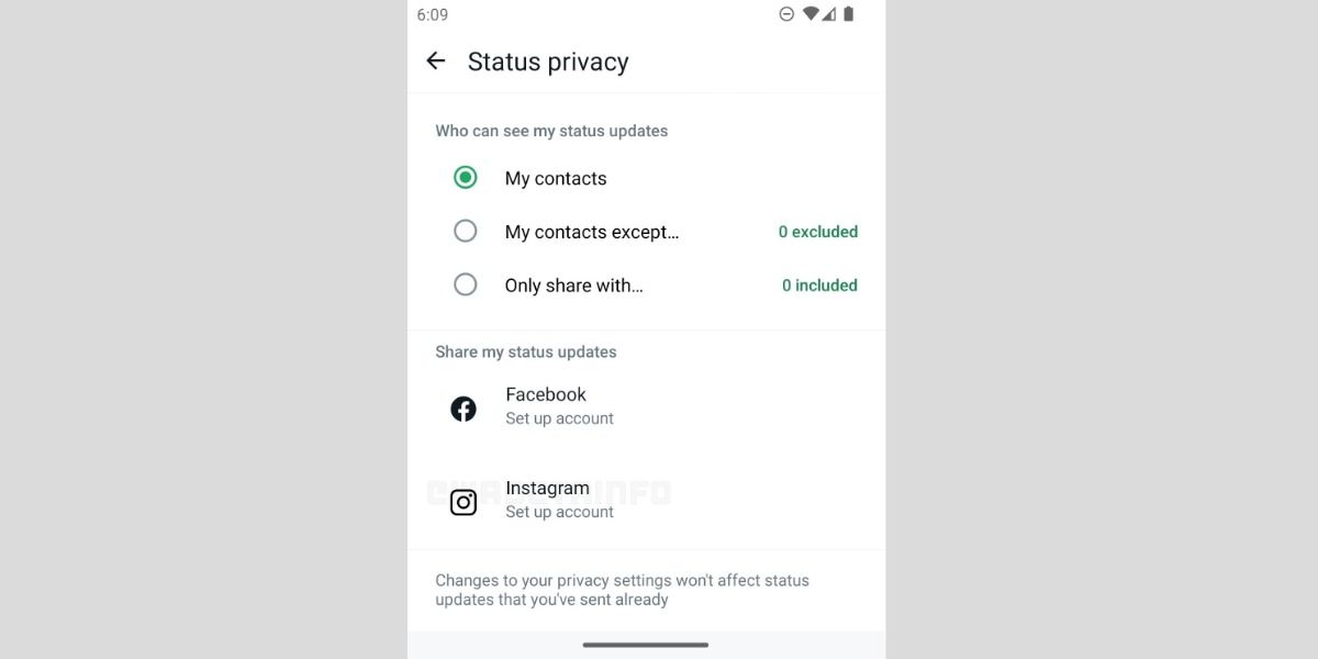 WhatsApp prepara una funcion de publicacion dual en Instagram y Facebook a la vez