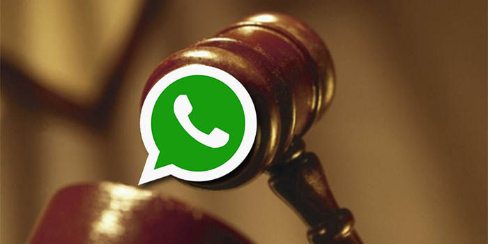 WhatsApp sentencia legal