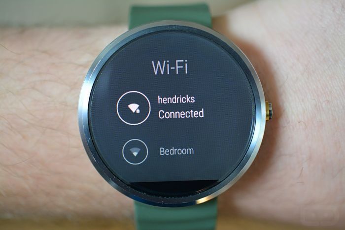 Wi-Fi Android Wear