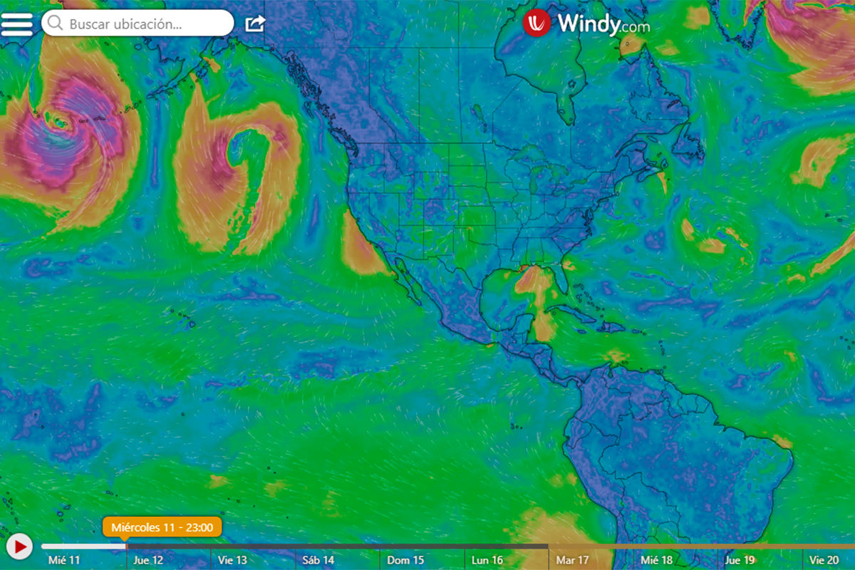 Windy - Seguimiento de huracanes en un mundo en movimiento