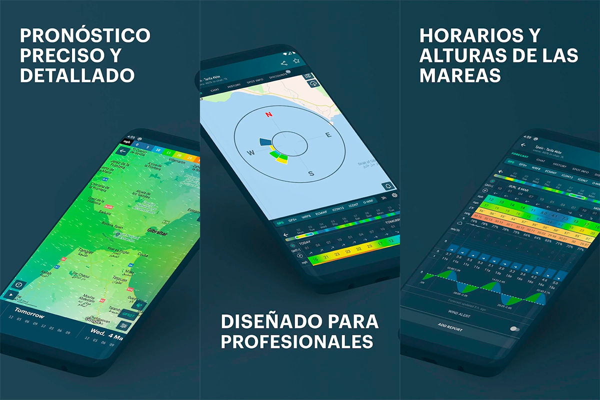 Windy.app: una de las mejores apps para ver la trayectoria de huracanes desde Android