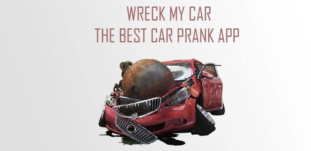 Wreck My Car Prank, acaba con el auto de alguien usando tu móvil