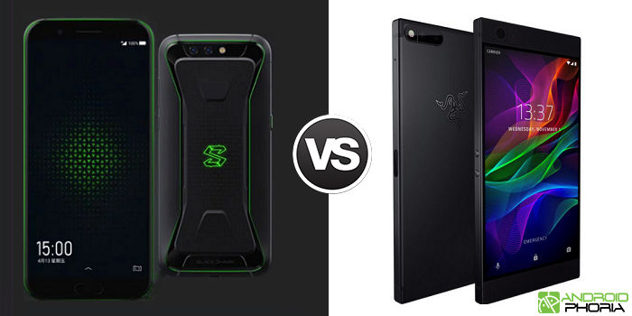 Xiaomi Black Shark vs Razer Phone