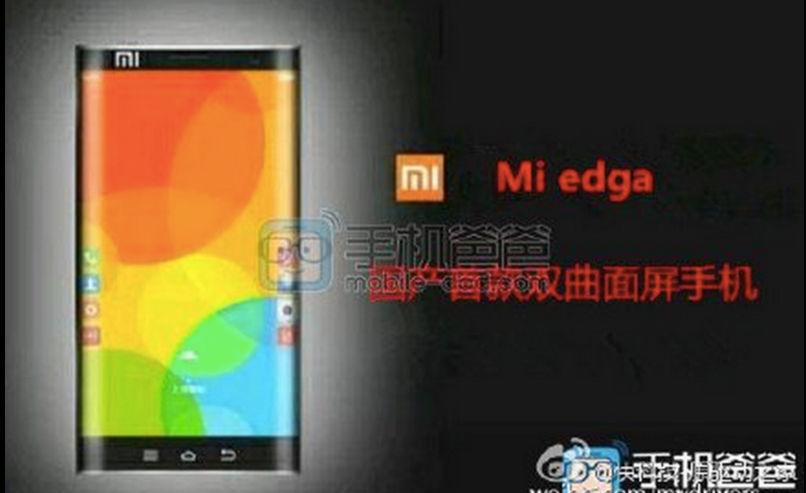 Xiaomi Mi Edge con curva en los dos lados