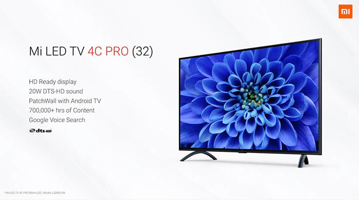 Xiaomi Mi LED TV 4C Pro 32