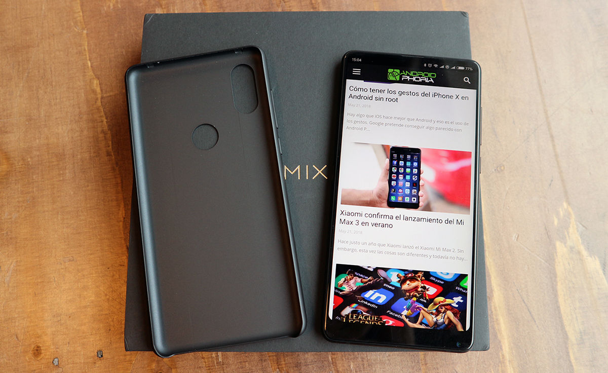 Xiaomi Mi Mix 2s funda