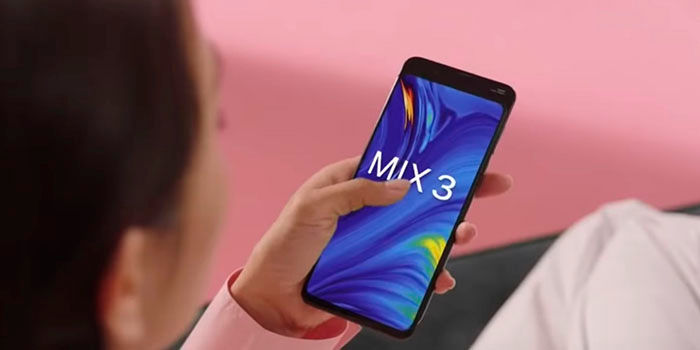 Xiaomi Mi Mix 3 grabar videos slow motion