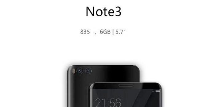 Xiaomi Mi Note 3 filtrado