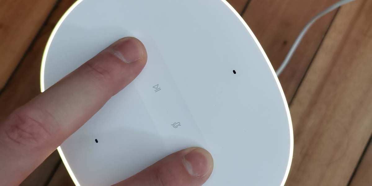 Botones resetear el Xiaomi Mi Smart Speaker