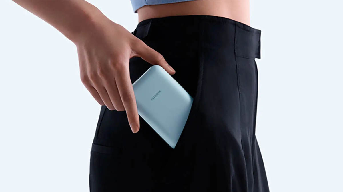 Xiaomi Pocket Edition Power Bank tamaño diseño