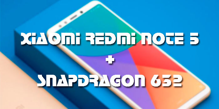 Xiaomi Redmi Note 5 Snapdragon 632 rumor