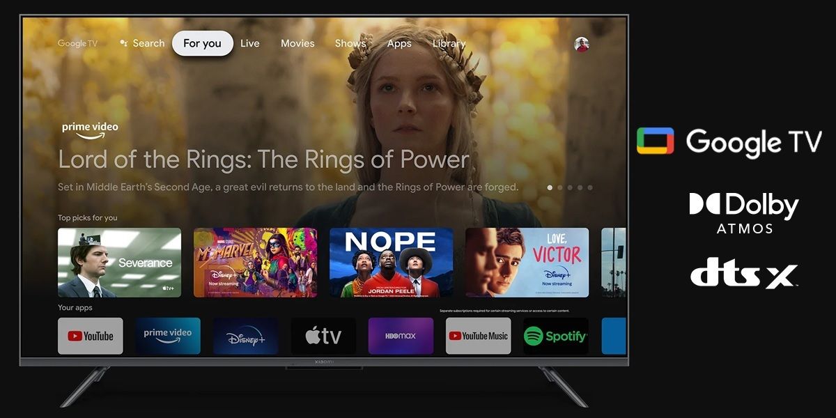 Xiaomi TV Q2 vienen con Google TV y Dolby Atmos