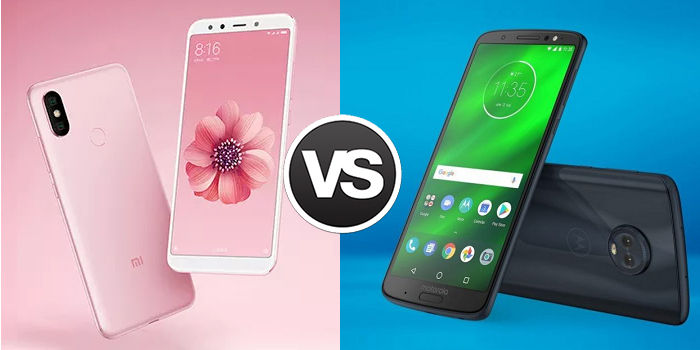 Xiaomi 6x vs Moto G6 Plus comparativa