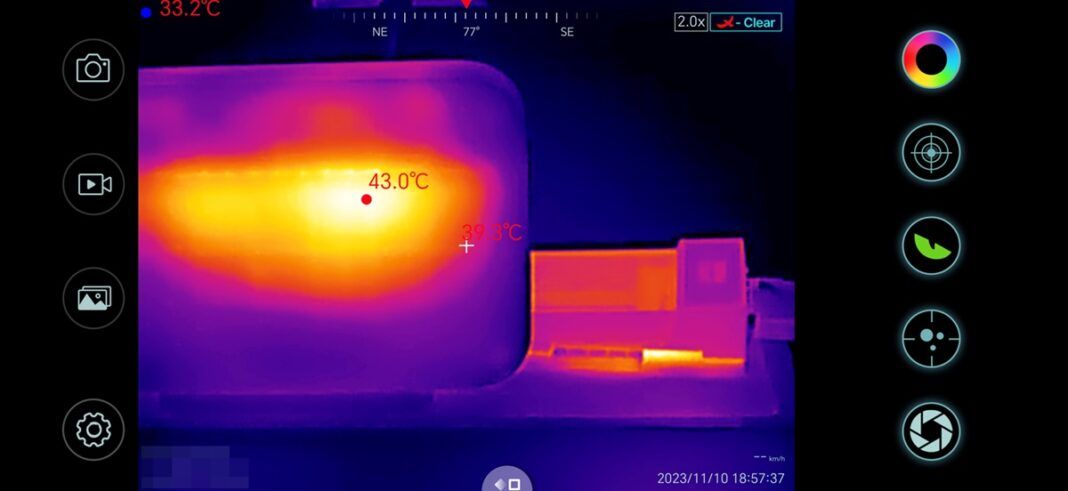 Xinfrared X2 XH09 app de camara termica