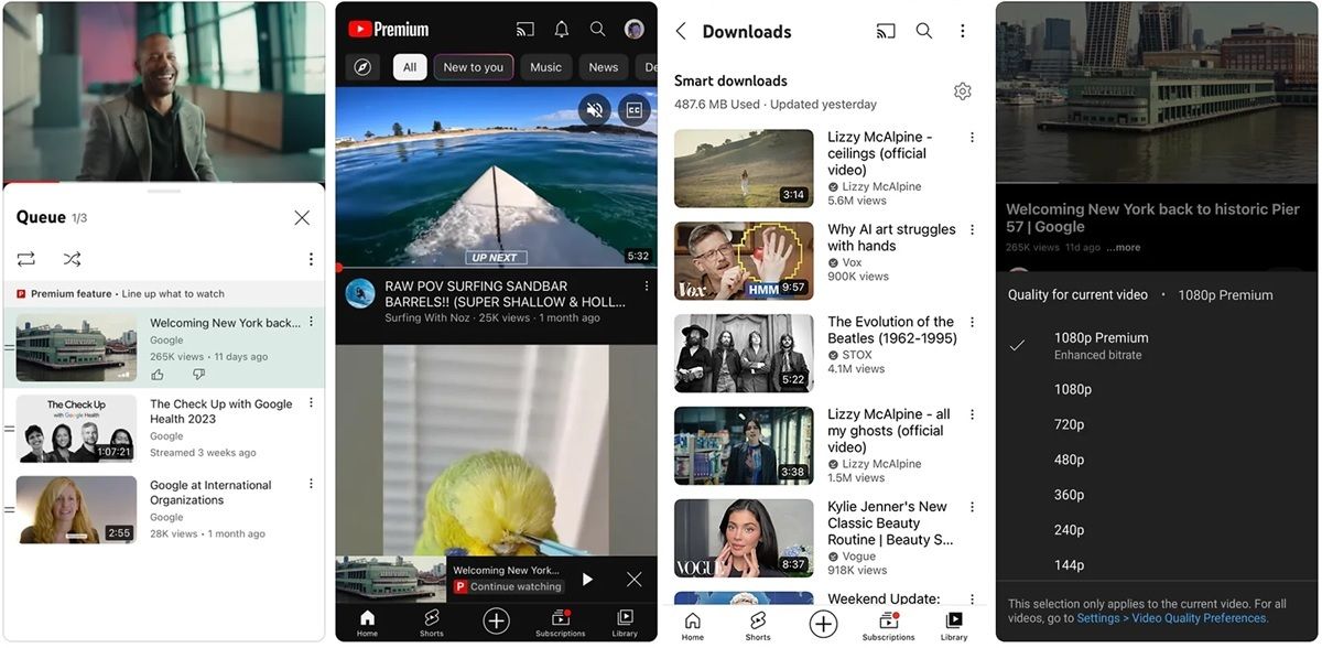 YouTube Premium se pone más atractivo con esta 5 nuevas funciones que estrena la suscripcion