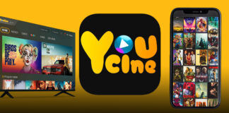 Youcine APK app para ver películas y series gratis, es segura