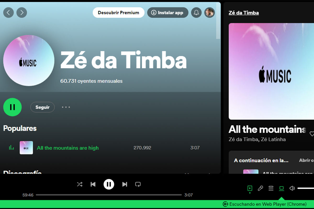 Zé da Timba en Spotify: extendiendo su huella musical