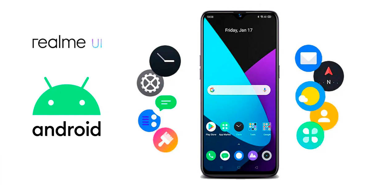 actualización android 10 realme x2 y realme x2 pro