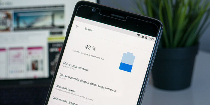 ahorrar batería en Android 8