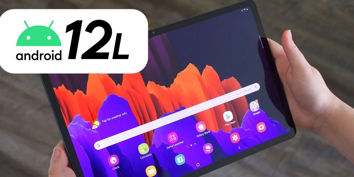 android 12L la version para tablets y portatiles