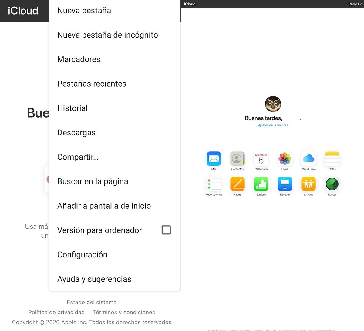android icloud