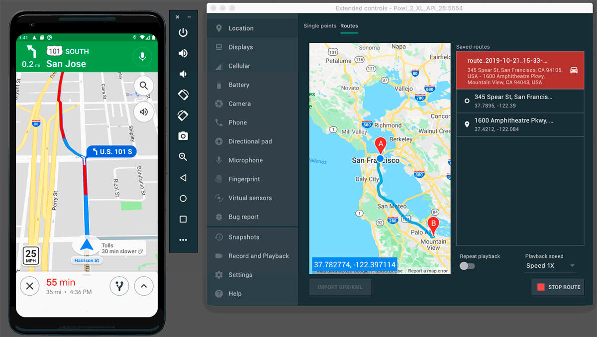 android studio 3.6 google maps