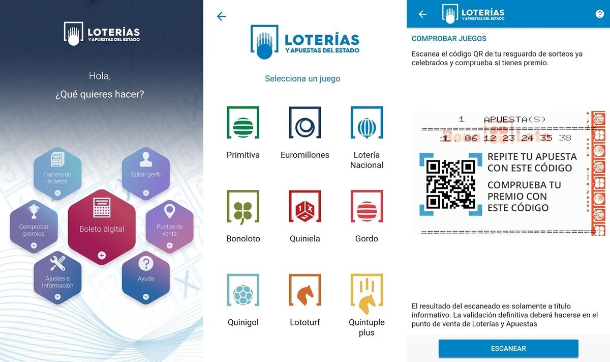 app LoteriasPRO para saber si un boleto de loteria de navidad tiene premio