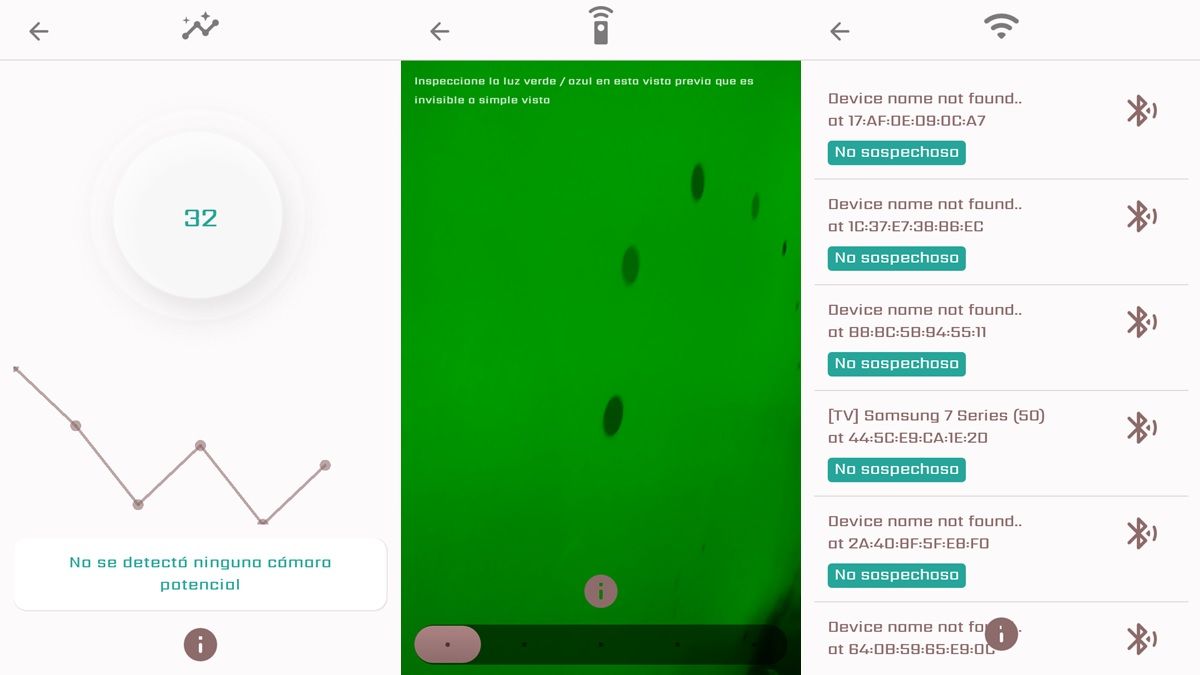 app para detectar camara oculta en android