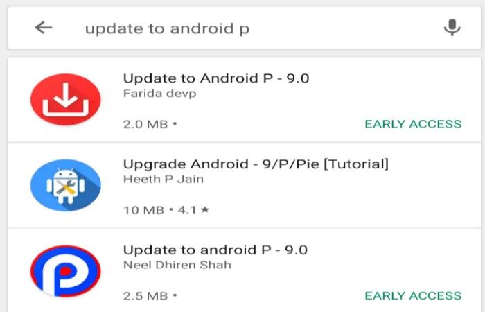 apps que aseguran actualizar tu version de android