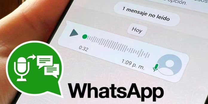 asi puedes transcribir audio de WhatsApp a texto