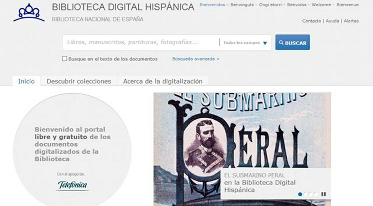 biblioteca digital hispanica