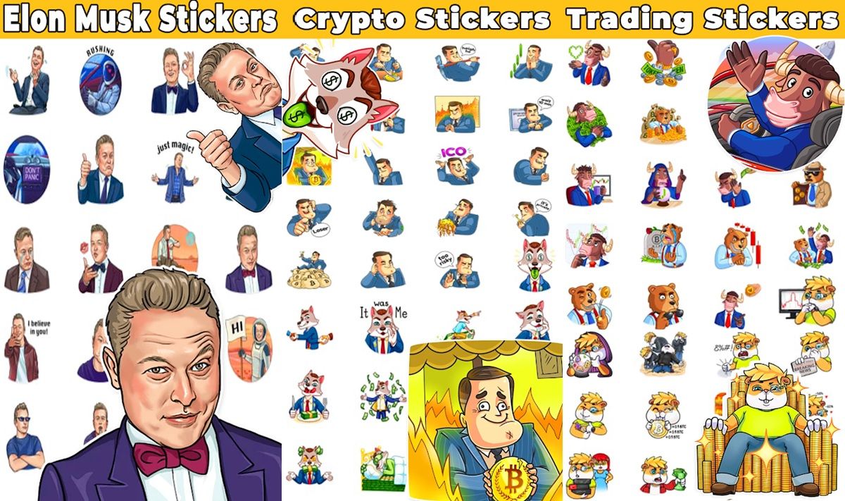 bitcoin stickers pack