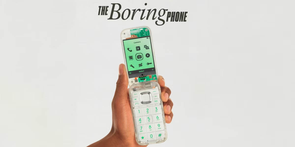 Boring Phone: la estrategia de Heineken para acabar con tu adicción al móvil