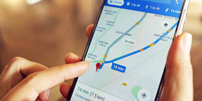 calcular tiempo de llegada con google maps