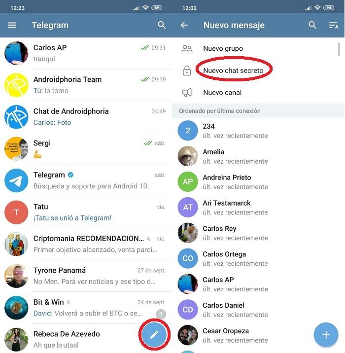 what is telegram secret chat