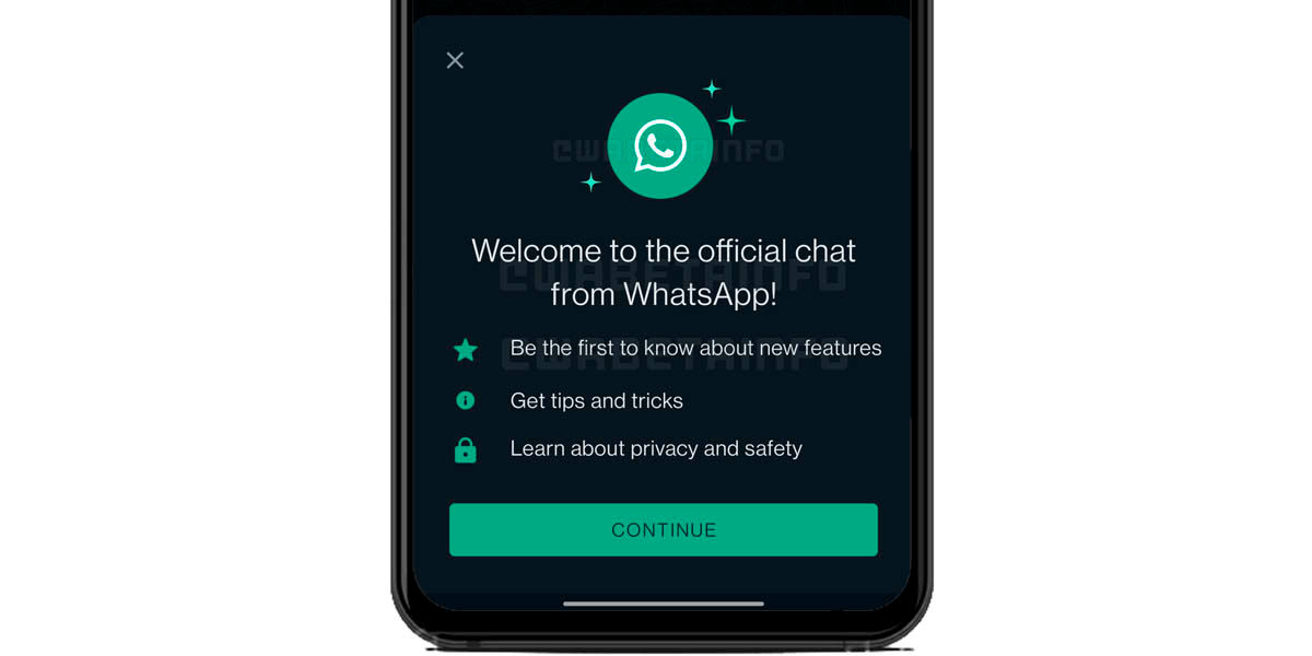 chatbot oficial novedades whatsapp