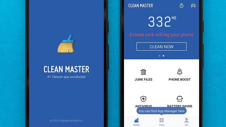 clean master aumentar velocidad android