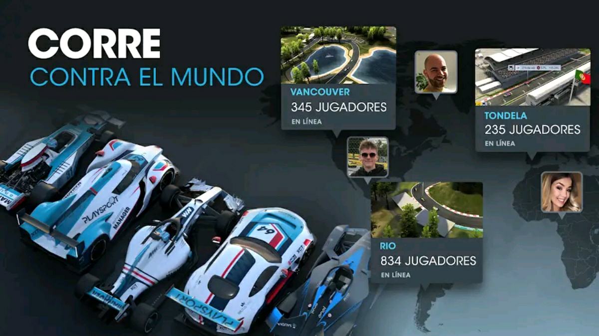 coches circuitos motorsport manager online