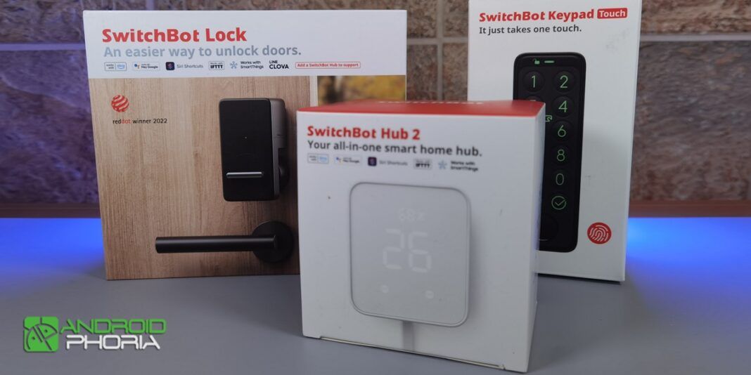combo SwitchBot Lock + Keypad + Hub 2 review