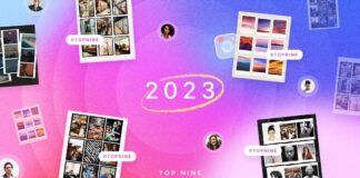 como compartir tu Top Nine 2023 de mejores publicaciones en Instagram