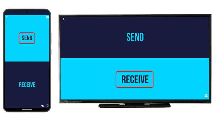 como enviar APK movil android a fire tv desde send files to tv